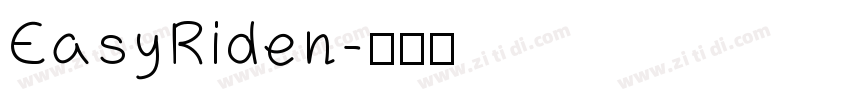 EasyRiden字体转换
