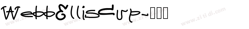 WebbEllisCup字体转换