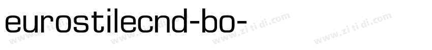 eurostilecnd-bo字体转换