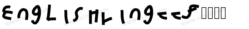 EnglishLingttf字体转换