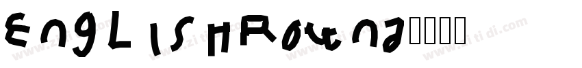 EnglishRound字体转换