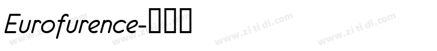 Eurofurence字体转换