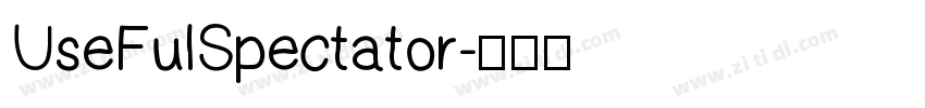 UseFulSpectator字体转换