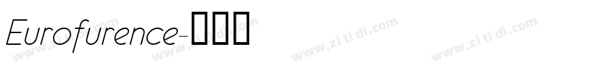 Eurofurence字体转换