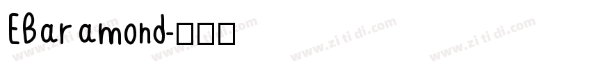 EBaramond字体转换