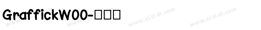 GraffickW00字体转换