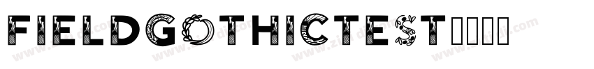 FieldGothicTEST字体转换