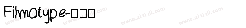 Filmotype字体转换