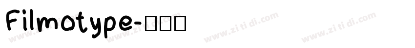 Filmotype字体转换