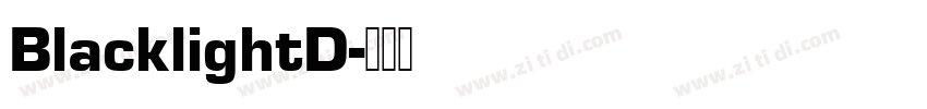 BlacklightD字体转换