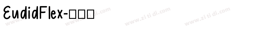 EudidFlex字体转换