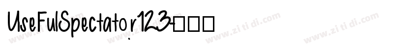 UseFulSpectator123字体转换
