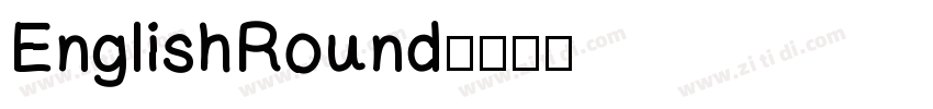 EnglishRound字体转换