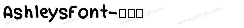 AshleysFont字体转换