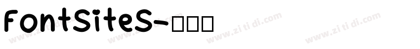 FontSiteS字体转换