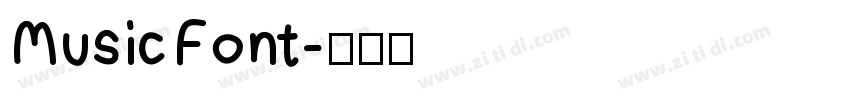 MusicFont字体转换