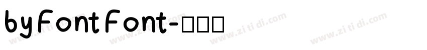 byFontFont字体转换