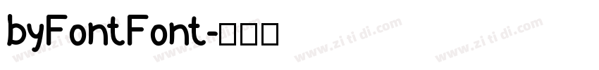 byFontFont字体转换