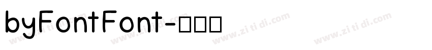 byFontFont字体转换