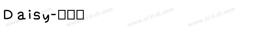 Daisy字体转换
