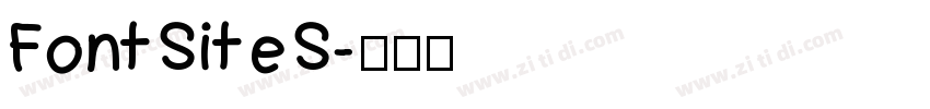FontSiteS字体转换