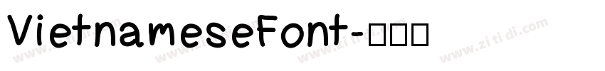 VietnameseFont字体转换