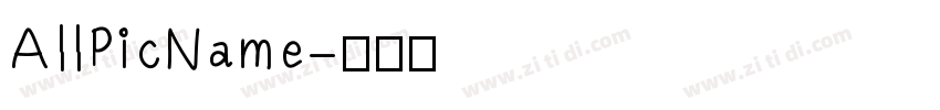 AllPicName字体转换