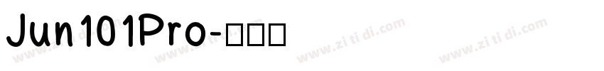 Jun101Pro字体转换