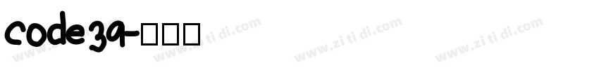 code39字体转换
