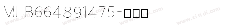 MLB664891475字体转换