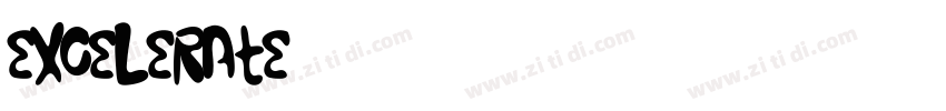 excelerate字体转换