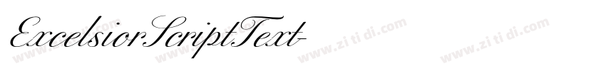 ExcelsiorScriptText字体转换