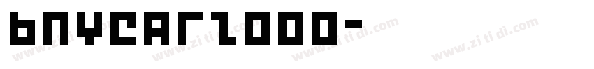 BNYear2000字体转换