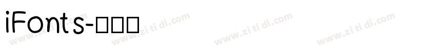 iFonts字体转换