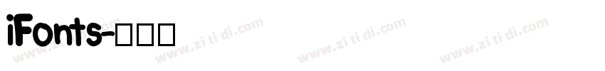 iFonts字体转换