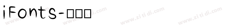 iFonts字体转换