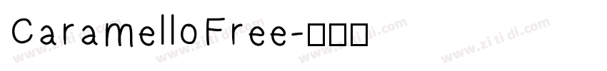 CaramelloFree字体转换