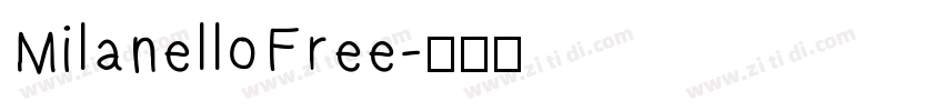 MilanelloFree字体转换