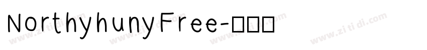 NorthyhunyFree字体转换
