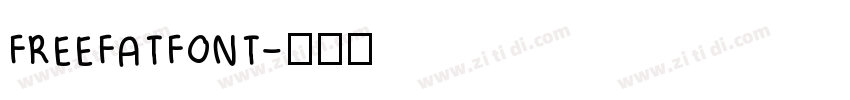 FREEFATFONT字体转换