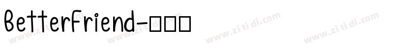 BetterFriend字体转换