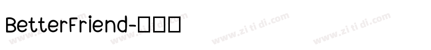BetterFriend字体转换
