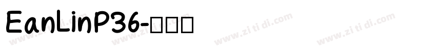 EanLinP36字体转换