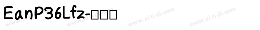 EanP36Lfz字体转换
