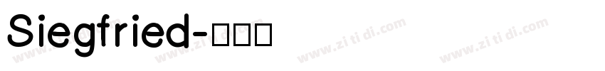 Siegfried字体转换