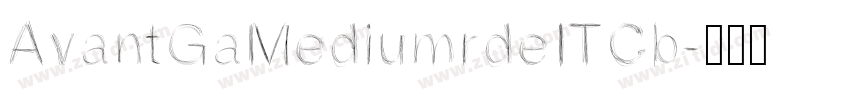 AvantGaMediumrdeITCb字体转换