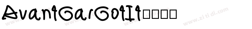 AvantGarGotIt字体转换