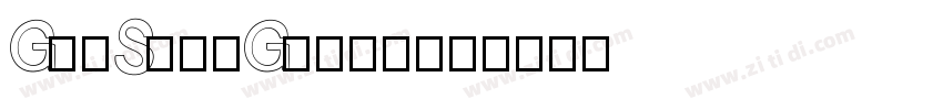 GenSekiGothic2字体转换