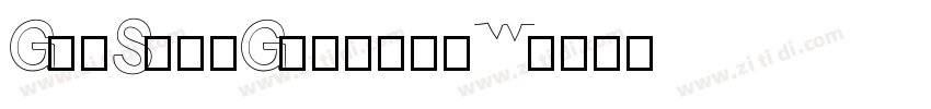 GenSekiGothicTW字体转换