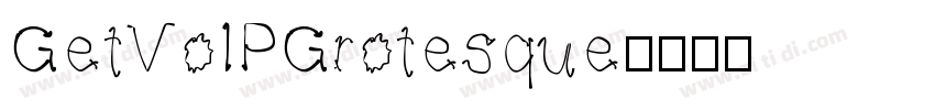 GetVoIPGrotesque字体转换